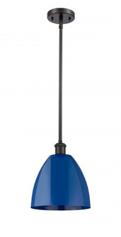 Plymouth - 1 Light - 9 inch - Oil Rubbed Bronze - Pendant (3442|516-1S-OB-MBD-9-BL-LED)