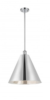 Berkshire - 1 Light - 16 inch - Polished Chrome - Pendant (3442|516-1S-PC-MBC-16-PC-LED)