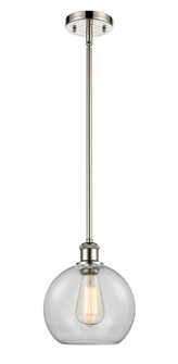 Athens - 1 Light - 8 inch - Polished Nickel - Mini Pendant (3442|516-1S-PN-G122-8-LED)