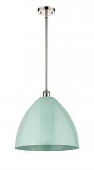Plymouth - 1 Light - 16 inch - Polished Nickel - Pendant (3442|516-1S-PN-MBD-16-SF)