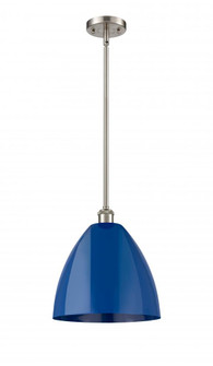 Plymouth - 1 Light - 12 inch - Brushed Satin Nickel - Pendant (3442|516-1S-SN-MBD-12-BL-LED)