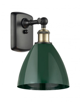 Plymouth - 1 Light - 8 inch - Black Antique Brass - Sconce (3442|516-1W-BAB-MBD-75-GR)