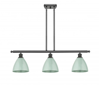 Plymouth - 3 Light - 36 inch - Oil Rubbed Bronze - Cord hung - Island Light (3442|516-3I-OB-MBD-75-SF)