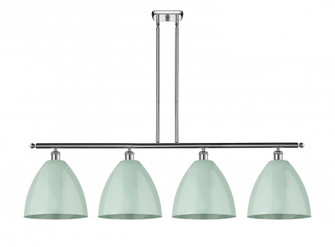 Plymouth - 4 Light - 50 inch - Polished Chrome - Stem hung - Island Light (3442|516-4I-PC-MBD-12-SF-LED)