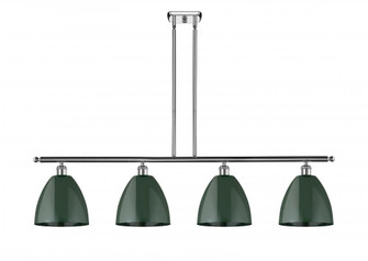 Plymouth - 4 Light - 48 inch - Polished Chrome - Stem hung - Island Light (3442|516-4I-PC-MBD-9-GR)