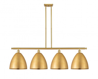 Bristol - 4 Light - 50 inch - Satin Gold - Stem hung - Island Light (3442|516-4I-SG-MBD-12-SG)