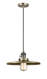 Appalachian - 1 Light - 12 inch - Antique Brass - Cord hung - Mini Pendant (3442|201CSW-AB-MFR-AB-12)