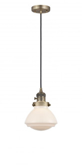 Olean - 1 Light - 7 inch - Brushed Brass - Cord hung - Mini Pendant (3442|201CSW-BB-G321)