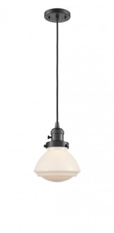Olean - 1 Light - 7 inch - Oil Rubbed Bronze - Cord hung - Mini Pendant (3442|201CSW-OB-G321-LED)