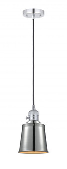 Addison - 1 Light - 5 inch - Polished Chrome - Cord hung - Mini Pendant (3442|201CSW-PC-M9-PC)