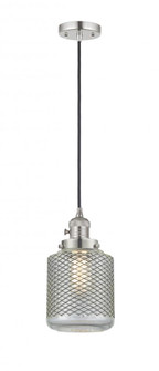 Stanton - 1 Light - 6 inch - Polished Nickel - Cord hung - Mini Pendant (3442|201CSW-PN-G262-LED)