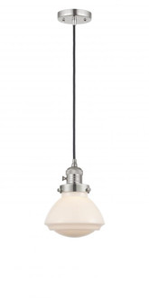 Olean - 1 Light - 7 inch - Polished Nickel - Cord hung - Mini Pendant (3442|201CSW-PN-G321)