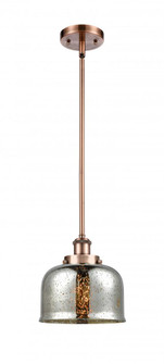 Bell - 1 Light - 8 inch - Antique Copper - Mini Pendant (3442|916-1S-AC-G78)