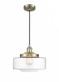 Bridgeton - 1 Light - 12 inch - Antique Brass - Cord hung - Mini Pendant (3442|201C-AB-G692-12-LED)