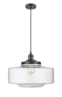 Bridgeton - 1 Light - 16 inch - Oil Rubbed Bronze - Cord hung - Mini Pendant (3442|201C-OB-G692-16)