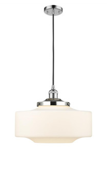 Bridgeton - 1 Light - 16 inch - Polished Chrome - Cord hung - Mini Pendant (3442|201C-PC-G691-16-LED)