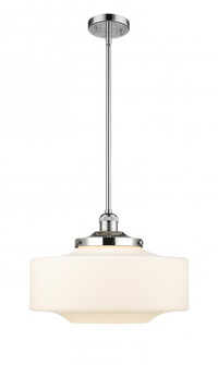 Bridgeton - 1 Light - 16 inch - Polished Chrome - Stem Hung - Mini Pendant (3442|201S-PC-G691-16-LED)