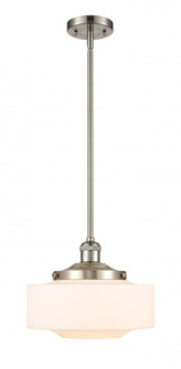 Bridgeton - 1 Light - 12 inch - Brushed Satin Nickel - Stem Hung - Mini Pendant (3442|201S-SN-G691-12-LED)