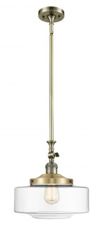 Bridgeton - 1 Light - 12 inch - Antique Brass - Stem Hung - Adjustable Mini Pendant (3442|206-AB-G692-12)