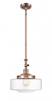 Bridgeton - 1 Light - 12 inch - Antique Copper - Stem Hung - Adjustable Mini Pendant (3442|206-AC-G692-12)