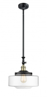 Bridgeton - 1 Light - 12 inch - Black Antique Brass - Stem Hung - Adjustable Mini Pendant (3442|206-BAB-G692-12-LED)
