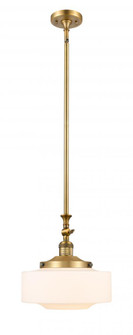 Bridgeton - 1 Light - 12 inch - Brushed Brass - Stem Hung - Mini Pendant (3442|206-BB-G691-12-LED)