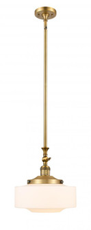 Bridgeton - 1 Light - 12 inch - Brushed Brass - Stem Hung - Adjustable Mini Pendant (3442|206-BB-G691-12-LED)