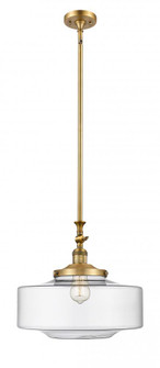 Bridgeton - 1 Light - 16 inch - Brushed Brass - Stem Hung - Mini Pendant (3442|206-BB-G692-16-LED)