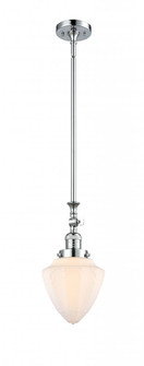 Bullet - 1 Light - 7 inch - Polished Chrome - Stem Hung - Adjustable Mini Pendant (3442|206-PC-G661-7)