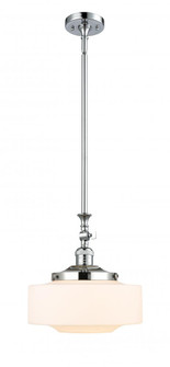 Bridgeton - 1 Light - 12 inch - Polished Chrome - Stem Hung - Adjustable Mini Pendant (3442|206-PC-G691-12)
