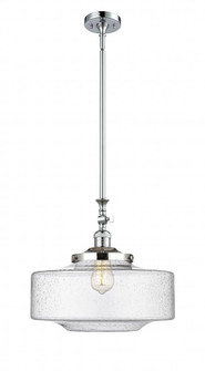 Bridgeton - 1 Light - 16 inch - Polished Chrome - Stem Hung - Adjustable Mini Pendant (3442|206-PC-G694-16)