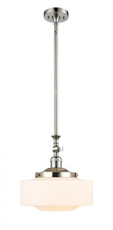 Bridgeton - 1 Light - 12 inch - Polished Nickel - Stem Hung - Adjustable Mini Pendant (3442|206-PN-G691-12-LED)