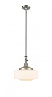 Bridgeton - 1 Light - 12 inch - Brushed Satin Nickel - Stem Hung - Adjustable Mini Pendant (3442|206-SN-G691-12)