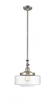 Bridgeton - 1 Light - 12 inch - Brushed Satin Nickel - Stem Hung - Mini Pendant (3442|206-SN-G692-12)