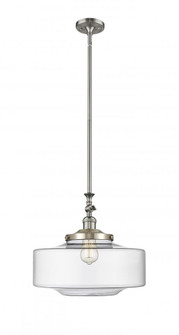 Bridgeton - 1 Light - 16 inch - Brushed Satin Nickel - Stem Hung - Mini Pendant (3442|206-SN-G692-16)