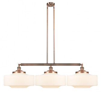Bridgeton - 3 Light - 50 inch - Antique Copper - Stem Hung - Adjustable Island Light (3442|213-AC-G691-16)