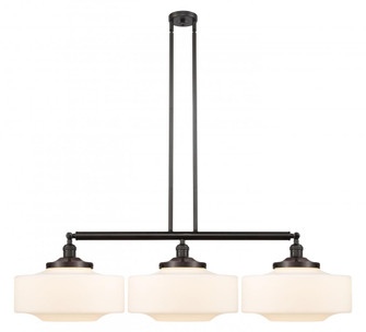 Bridgeton - 3 Light - 50 inch - Oil Rubbed Bronze - Stem Hung - Island Light (3442|213-OB-G691-16-LED)