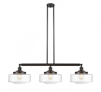 Bridgeton - 3 Light - 44 inch - Oil Rubbed Bronze - Stem Hung - Adjustable Island Light (3442|213-OB-G692-12-LED)
