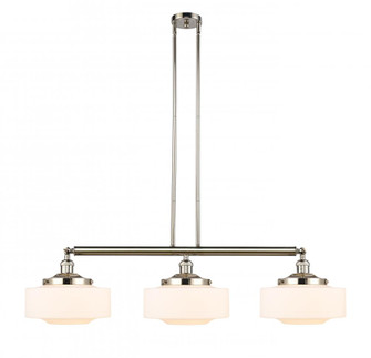 Bridgeton - 3 Light - 44 inch - Polished Nickel - Stem Hung - Adjustable Island Light (3442|213-PN-G691-12)