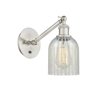 Caledonia - 1 Light - 5 inch - Brushed Satin Nickel - Adjustable Sconce (3442|317-1W-SN-G2511-LED)