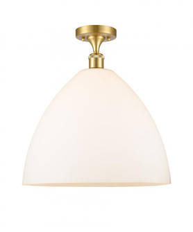 Bristol - 1 Light - 16 inch - Satin Gold - Semi-Flush Mount (3442|516-1C-SG-GBD-161)