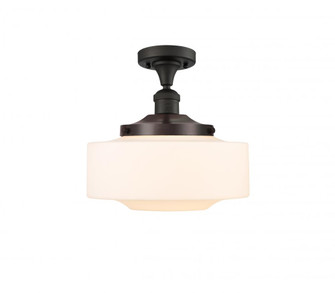 Bridgeton - 1 Light - 12 inch - Oil Rubbed Bronze - Semi-Flush Mount (3442|517-1CH-OB-G691-12)