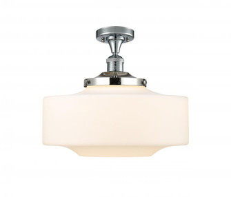 Bridgeton - 1 Light - 16 inch - Polished Chrome - Semi-Flush Mount (3442|517-1CH-PC-G691-16)