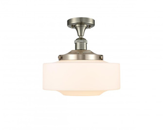 Bridgeton - 1 Light - 12 inch - Brushed Satin Nickel - Semi-Flush Mount (3442|517-1CH-SN-G691-12)