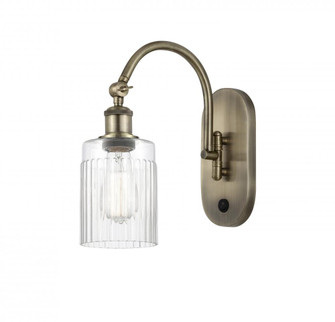 Hadley - 1 Light - 5 inch - Antique Brass - Adjustable Swing Arm (3442|518-1W-AB-G342)