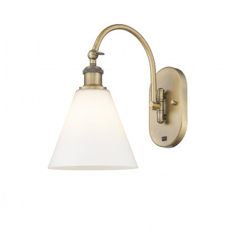 Berkshire - 1 Light - 8 inch - Brushed Brass - Adjustable Swing Arm (3442|518-1W-BB-GBC-81-LED)