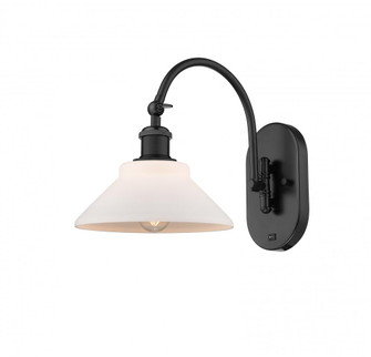 Orwell - 1 Light - 8 inch - Matte Black - Adjustable Swing Arm (3442|518-1W-BK-G131)