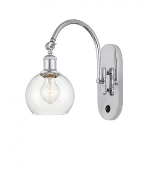 Athens - 1 Light - 6 inch - Polished Chrome - Adjustable Swing Arm (3442|518-1W-PC-G122-6-LED)