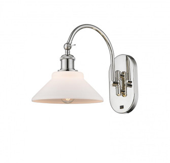 Orwell - 1 Light - 8 inch - Polished Nickel - Adjustable Swing Arm (3442|518-1W-PN-G131-LED)