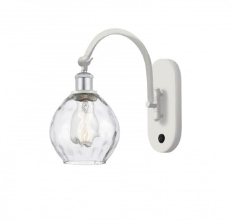 Waverly - 1 Light - 6 inch - White Polished Chrome - Adjustable Swing Arm (3442|518-1W-WPC-G362)